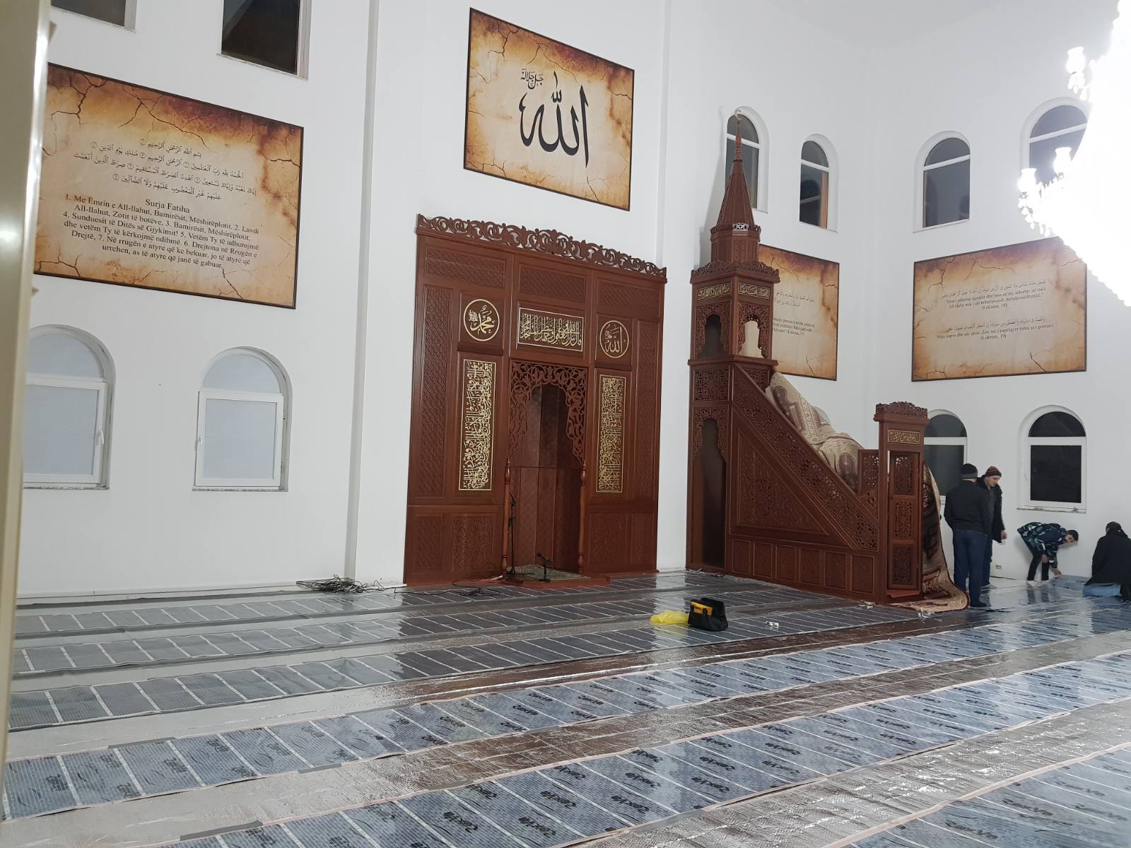 Donacion për xhaminë e Sahat Kullës – Dibër